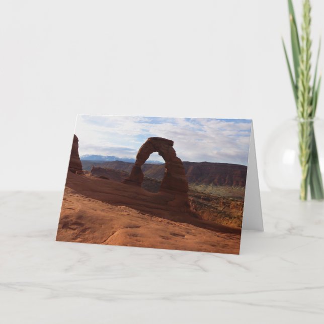 Delicate Arch I at Arches National Park Card (Front)