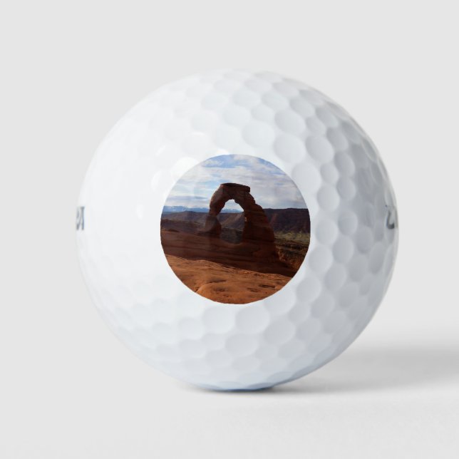 Delicate Arch I at Arches National Park Golf Balls (Front)
