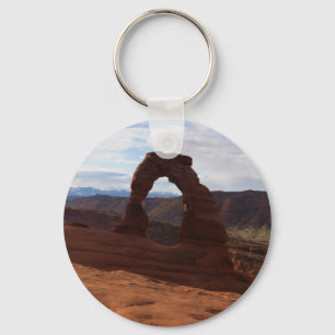 Delicate Arch I at Arches National Park Key Ring