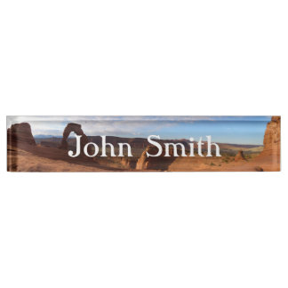 Delicate Arch I at Arches National Park Nameplate