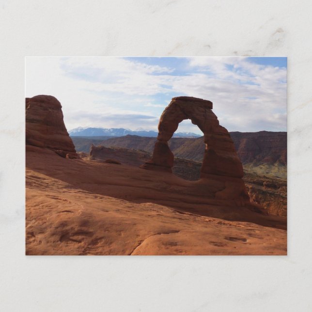 Delicate Arch I at Arches National Park Postcard (Front)