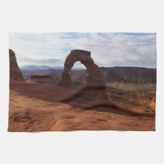 Delicate Arch I at Arches National Park Tea Towel