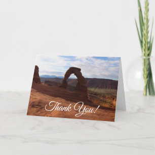 Delicate Arch I at Arches National Park Thank You Card
