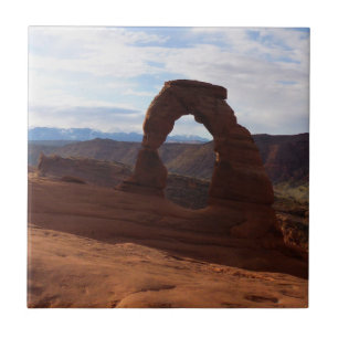 Delicate Arch I at Arches National Park Tile