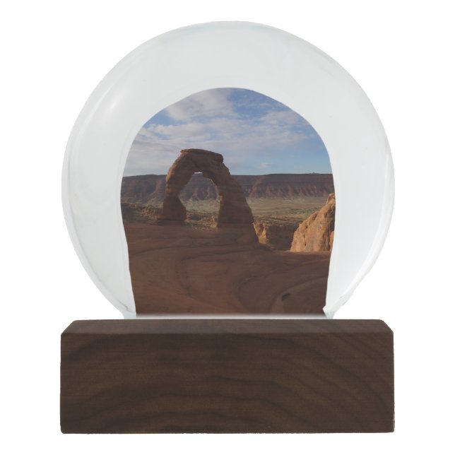 Delicate Arch II at Arches National Park Snow Globe (Front)