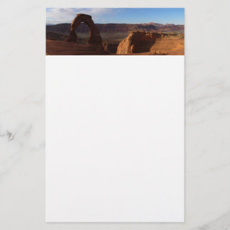 Delicate Arch II at Arches National Park Stationery