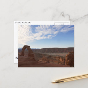 Delicate Arch III at Arches National Park Postcard