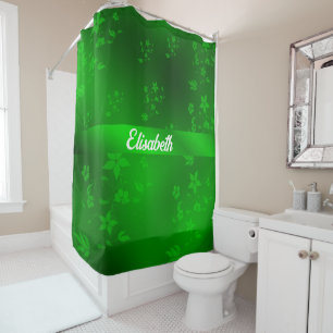 Delicate Asian flowers Shower Curtain