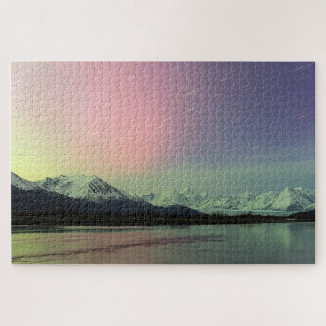 Delicate Aurora Jigsaw Puzzle (Horizontal)