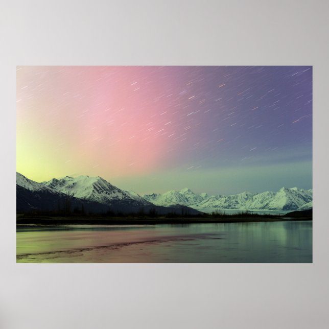 Delicate Aurora Poster (Front)
