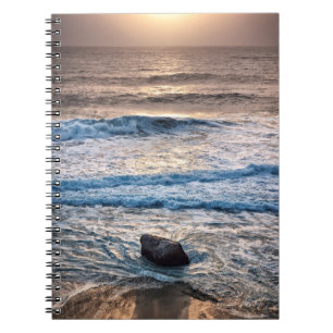 Delicate Beach Sunset Notebook