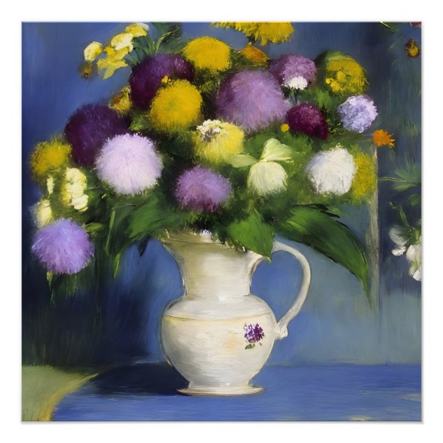 Delicate Blooms Wall Décor  Poster (Front)