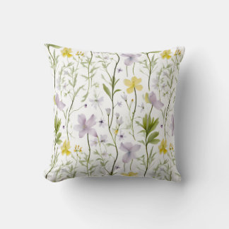 Delicate Botanical Minimalist Cushion