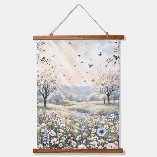 Delicate Botanical Wall Art Print (Front)