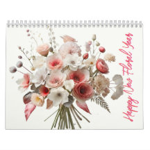 Delicate Bouquet Calendar