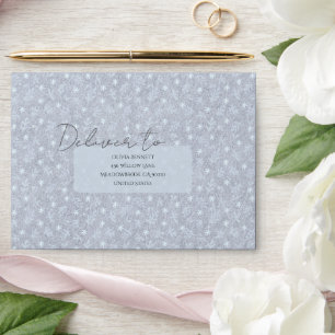 Delicate Charm Floral Envelope