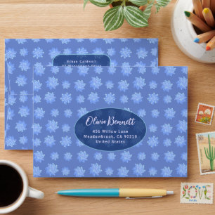 Delicate Charm Floral Envelope