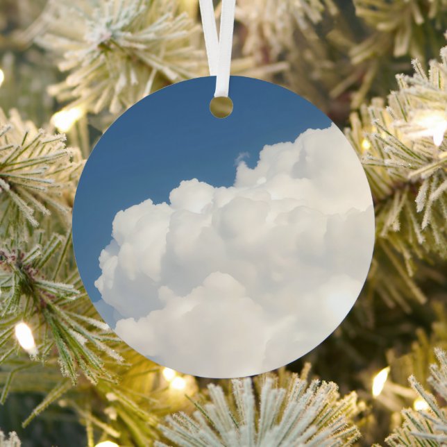 delicate cloud metal tree decoration (Insitu)