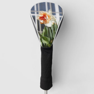 Delicate cute daffodils spring golf head cover