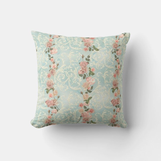 delicate English roses Cushion (Front)