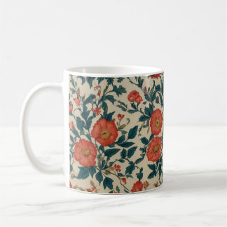 Delicate Feminine Flower Mug