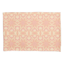 Delicate floral kaleidoscope pink yellow shape