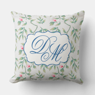 Delicate Florals Tropical Breeze Floral Cushion