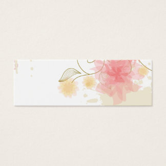 Delicate flowers bookmarker