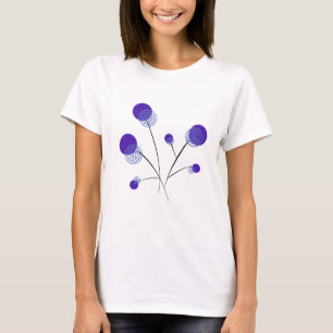 delicate flowers purple T-Shirt