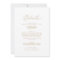 Delicate Gold Calligraphy All In One Wedding