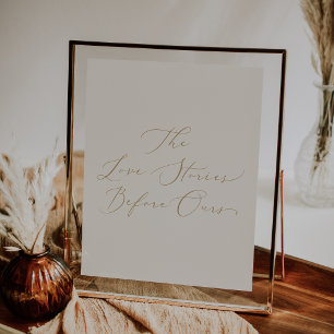 Delicate Gold Cream The Love Stories Before Ours Poster