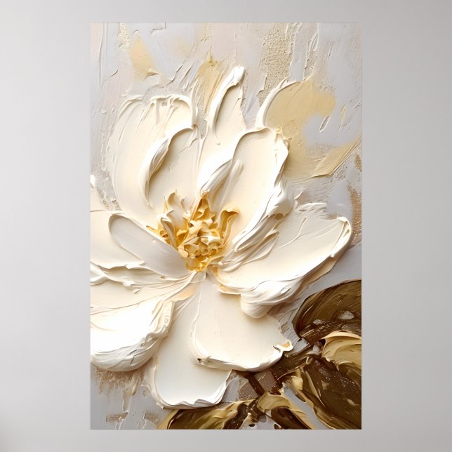 Delicate Gold Details Poster (Front)