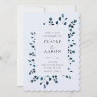 Delicate hand-painted watercolor floral spray