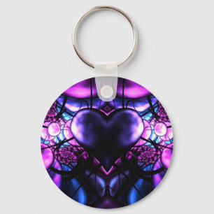 Delicate Heart of Scorpio Key Ring