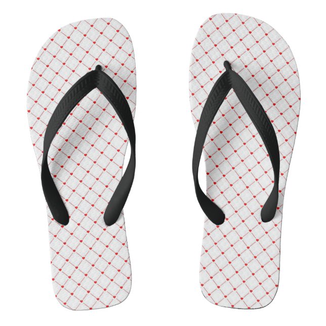 Delicate Hearts Jandals (Footbed)