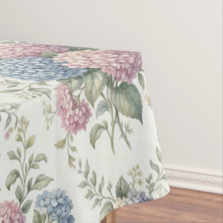 Delicate Hydrangea Flowers  Tablecloth