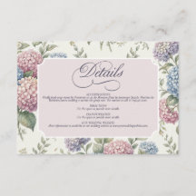 Delicate Hydrangea Flowers Wedding
