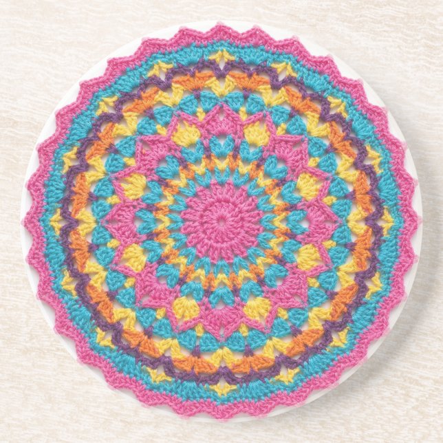 Delicate Lace Coaster (Front)