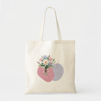 Delicate Larkspur Cancer Constellation Romantic Tote Bag