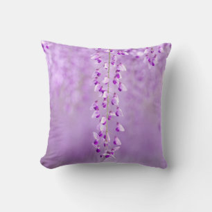 Delicate Lavender flowers Pillow
