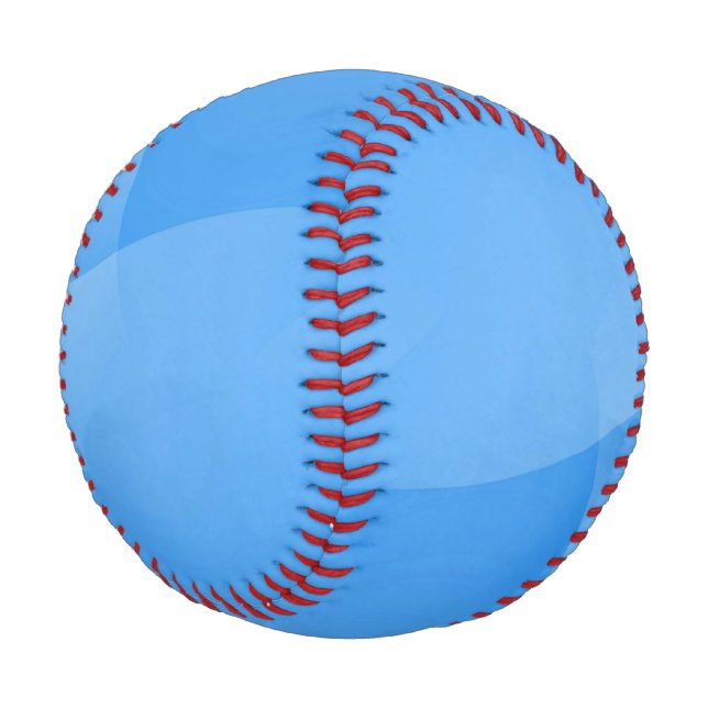 Delicate Layers of Blue Accent Baseball (Angled)