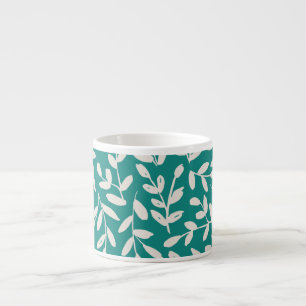 Delicate Leafy Branch Espresso Cup