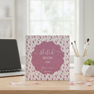 Delicate Magnolia Blossom  Notebook