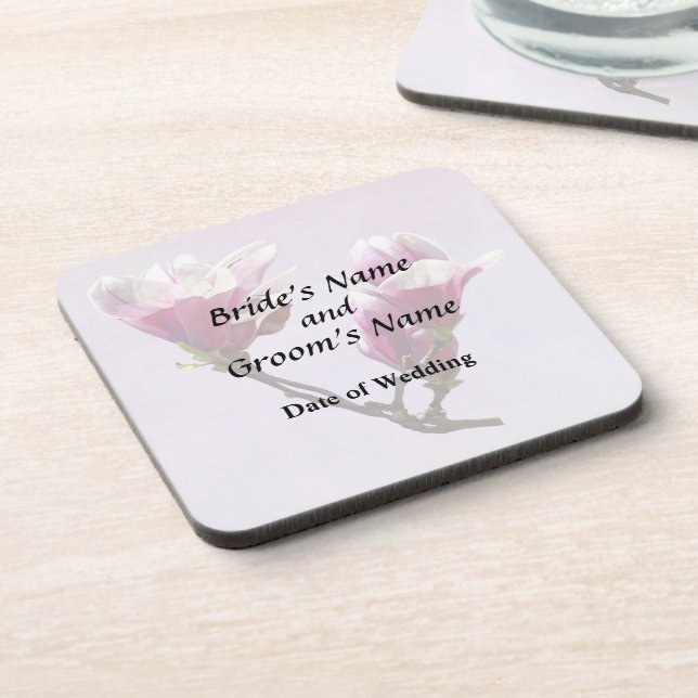 Delicate Magnolias Coaster (Left Side)