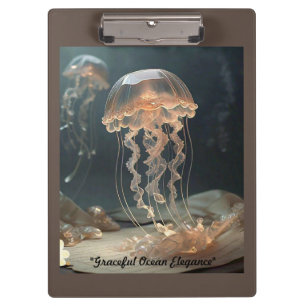 "Delicate Marine Visuals" Clipboard