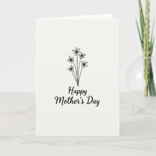 Delicate Mothers Day Card