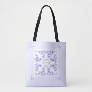 Delicate Pale Lavender Flowers Tote Bag