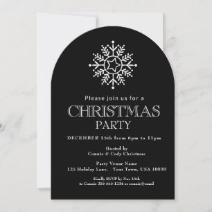 Delicate Pastel Swirls Christmas Ornament Party Invitation