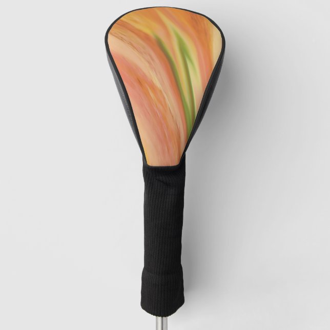 Delicate Peach Golf Head Cover (Front)