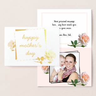 Delicate Pink Blossom Happy Mother's Day Card